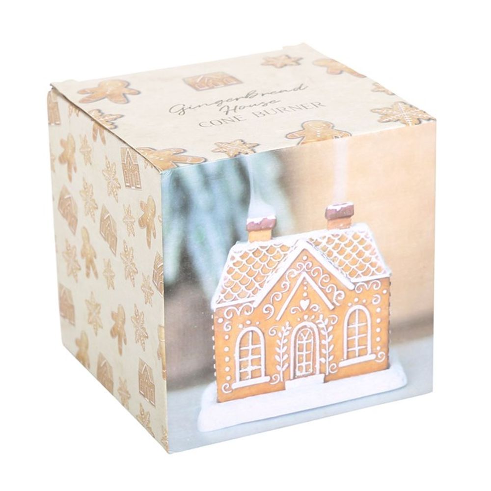 Eleanoras GINGERBREAD HOUSE INCENSE CONE BURNER Incense Holders