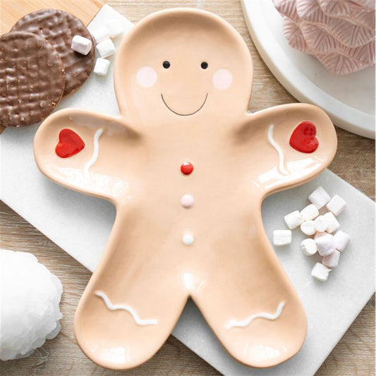 GINGERBREAD MAN SERVING PLATE Serving Boards from Eleanoras