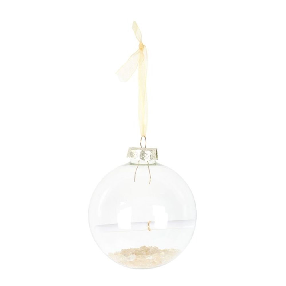 Eleanoras CITRINE MANIFESTATION CHRISTMAS BAUBLE KIT 