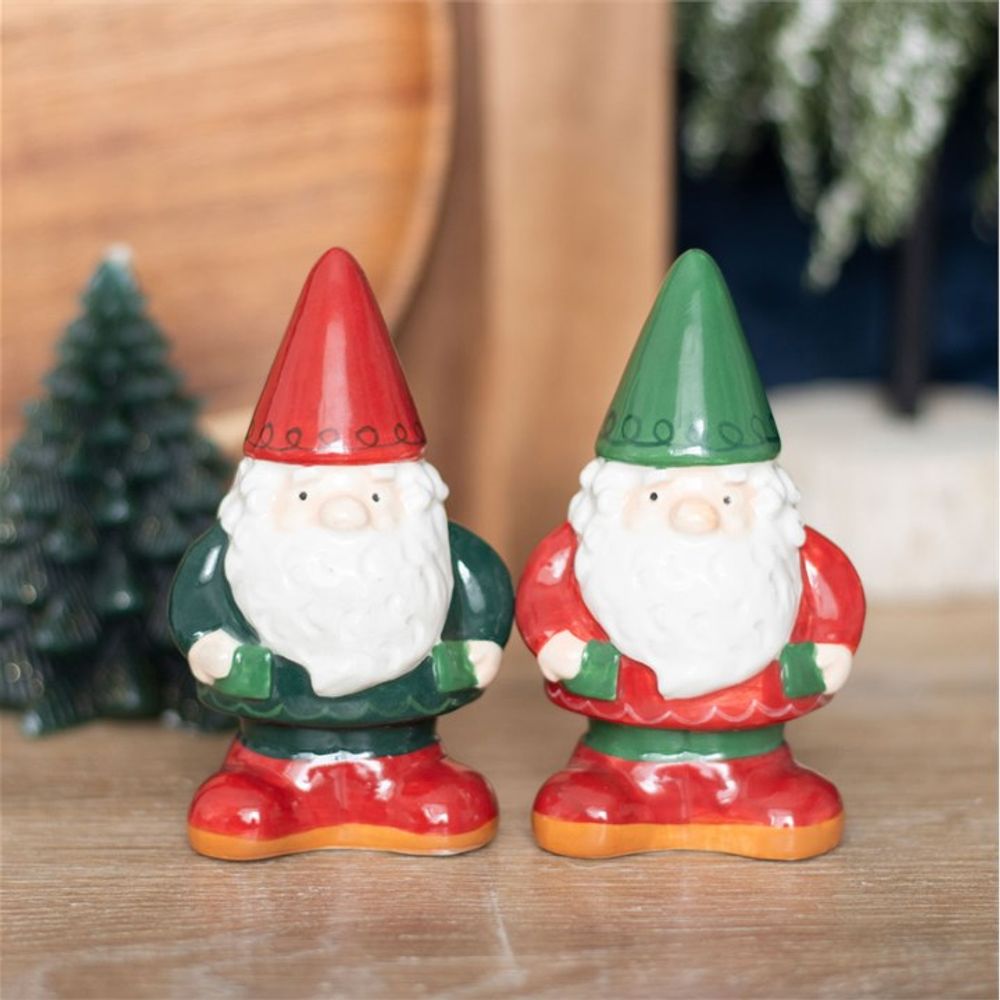 Eleanoras Gnome Salt & Pepper Shakers Condiment Sets