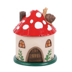 Eleanoras MUSHROOM HOUSE RESIN INCENSE CONE BURNER Incense Holders