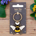 Eleanoras Forest Bee Enamel Keyring Keyrings