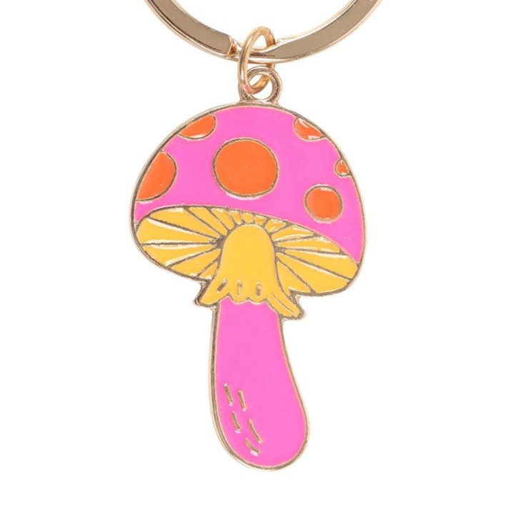 Eleanoras Funky Fungi Mushroom Keyring Keyrings