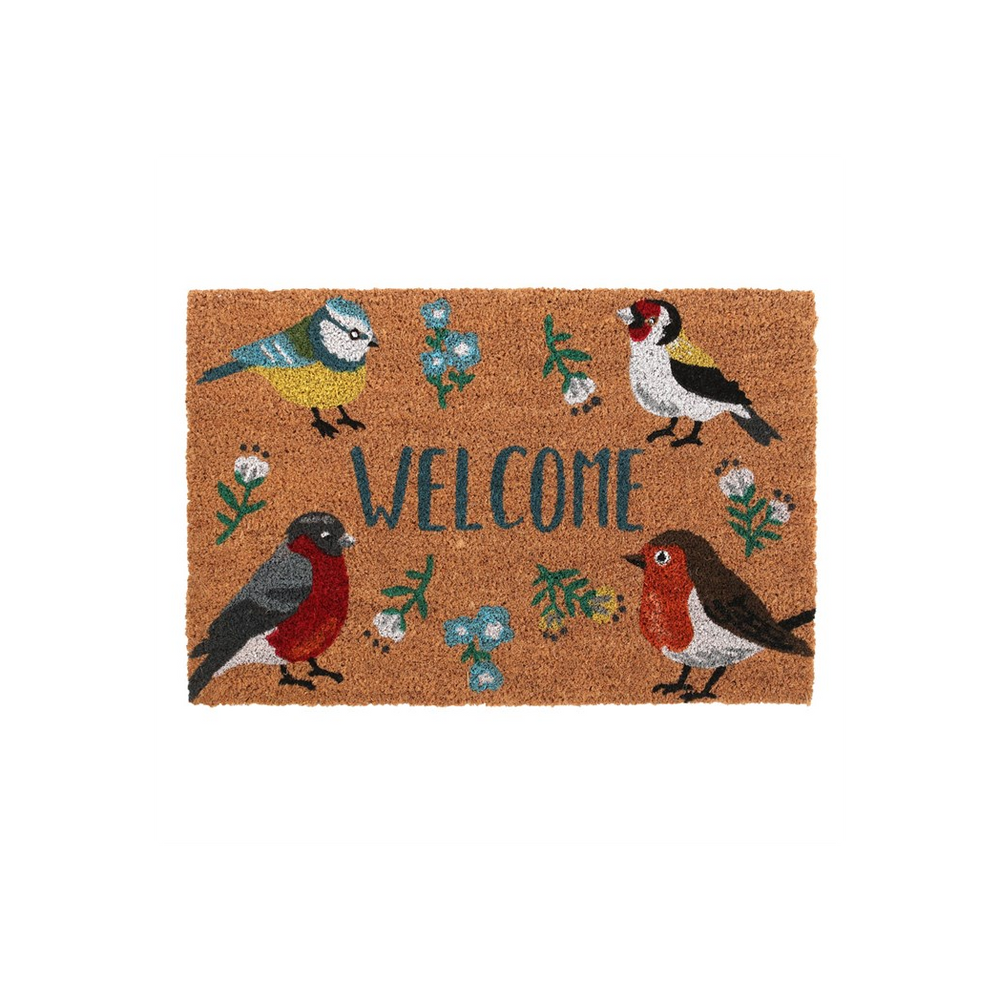 BRITISH GARDEN BIRDS DOORMAT