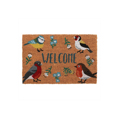 BRITISH GARDEN BIRDS DOORMAT