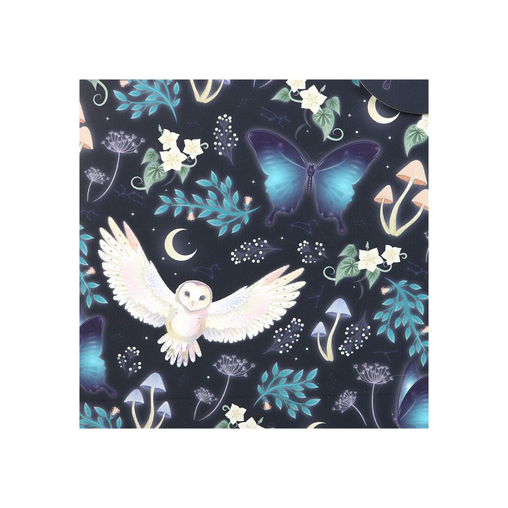 Eleanoras Midnight Forest Owl Print Gift Bag Gift Bags