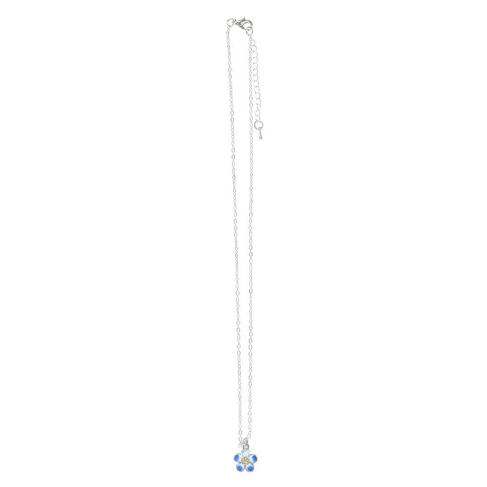 Eleanoras FORGET ME NOT FLOWER NECKLACE ON GREETING CARD Jewellery