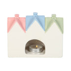 Eleanoras PASTEL HOUSE INCENSE CONE BURNER & TEALIGHT HOLDER 