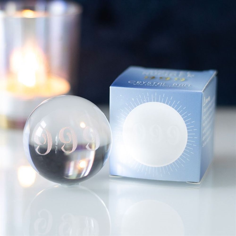 Eleanoras 999 Angel Number Crystal Ball Crystal Balls
