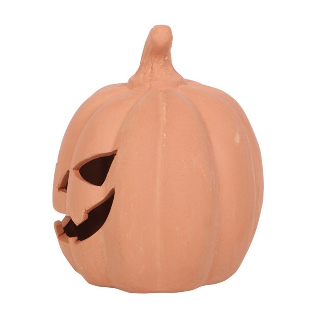 Eleanoras Terracotta Pumpkin Ornament 12.5 CM 