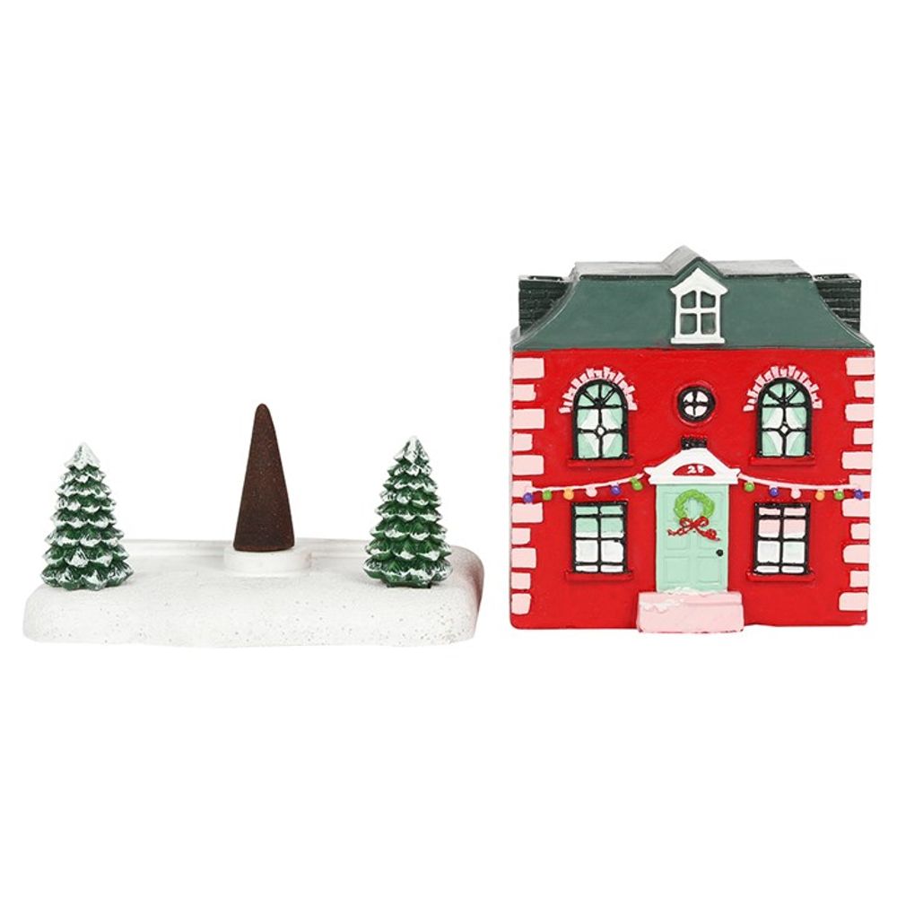 Eleanoras CHRISTMAS HOUSE INCENSE CONE BURNER Incense Holders