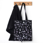 Eleanoras Crystal Witch Print Tote Bag Totes & Shopping Bags