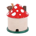 Eleanoras MUSHROOM HOUSE RESIN INCENSE CONE BURNER Incense Holders