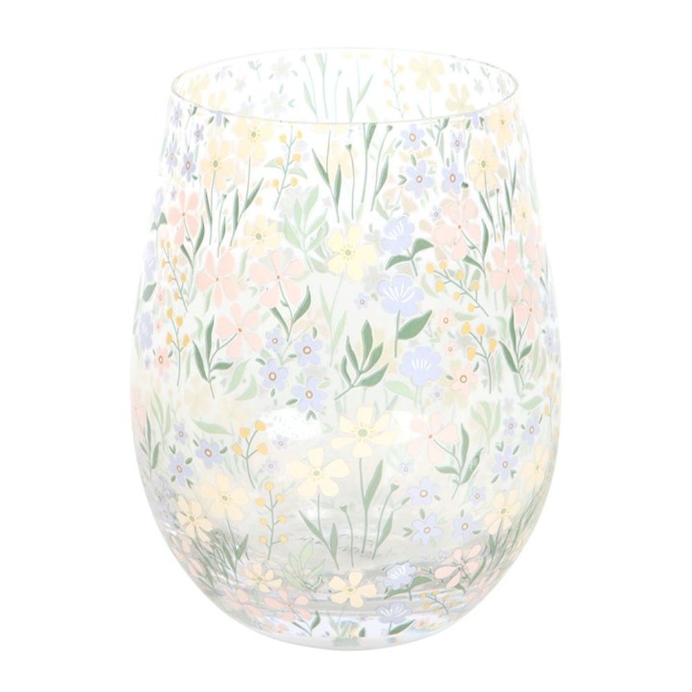 Eleanoras DITSY FLORAL PRINT STEMLESS GLASS 