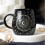 Eleanoras Astrology Wheel Heat Change Mug Mugs