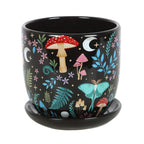 Eleanoras Dark Forest Plant Pot With Saucer Plant Pots