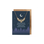Eleanoras Night Owl Necklace Greeting Card Jewellery