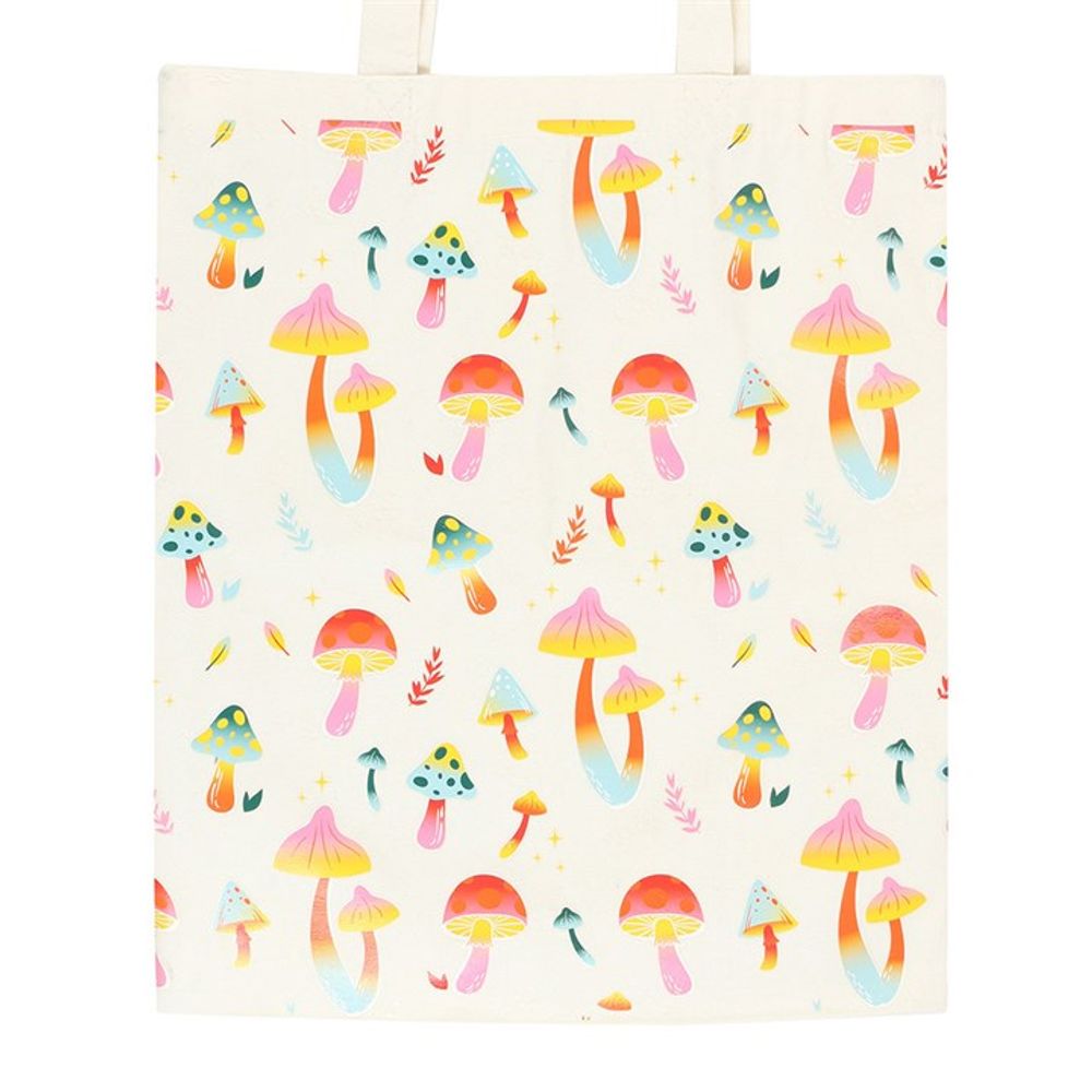 Eleanoras Funky Fungi Mushroom Tote Bag Totes & Shopping Bags