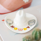 Eleanoras Howdy Cowboy Hat Trinket Dish Jewellery Storage