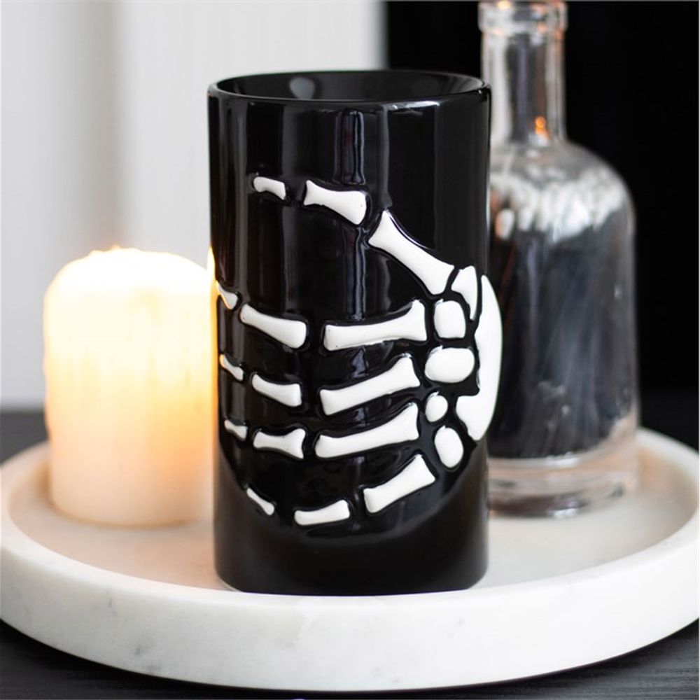 Eleanoras Skeleton Hand Oil Burner Oil Burners