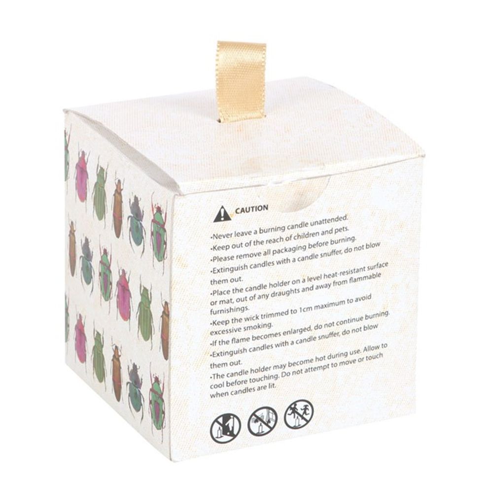 Eleanoras Blue Beetle Candle Candles