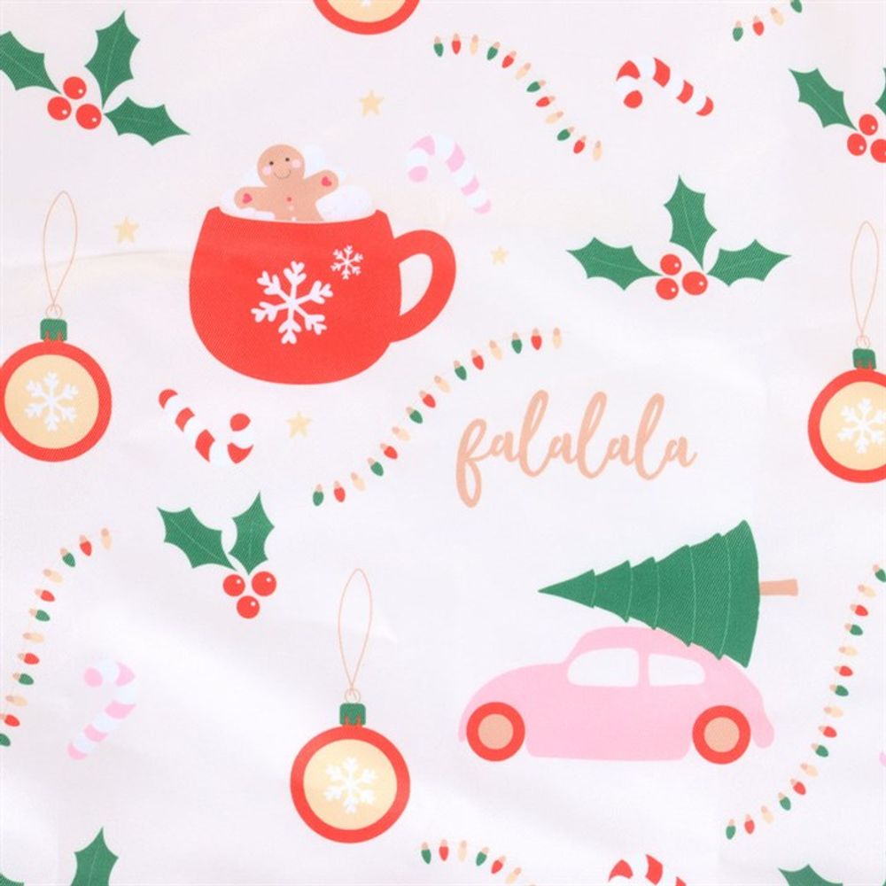 Eleanoras Sugarplum Fun Christmas Print Apron Aprons