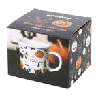 Eleanoras SPOOKY CAT & PUMPKIN PRINT MUG Mugs