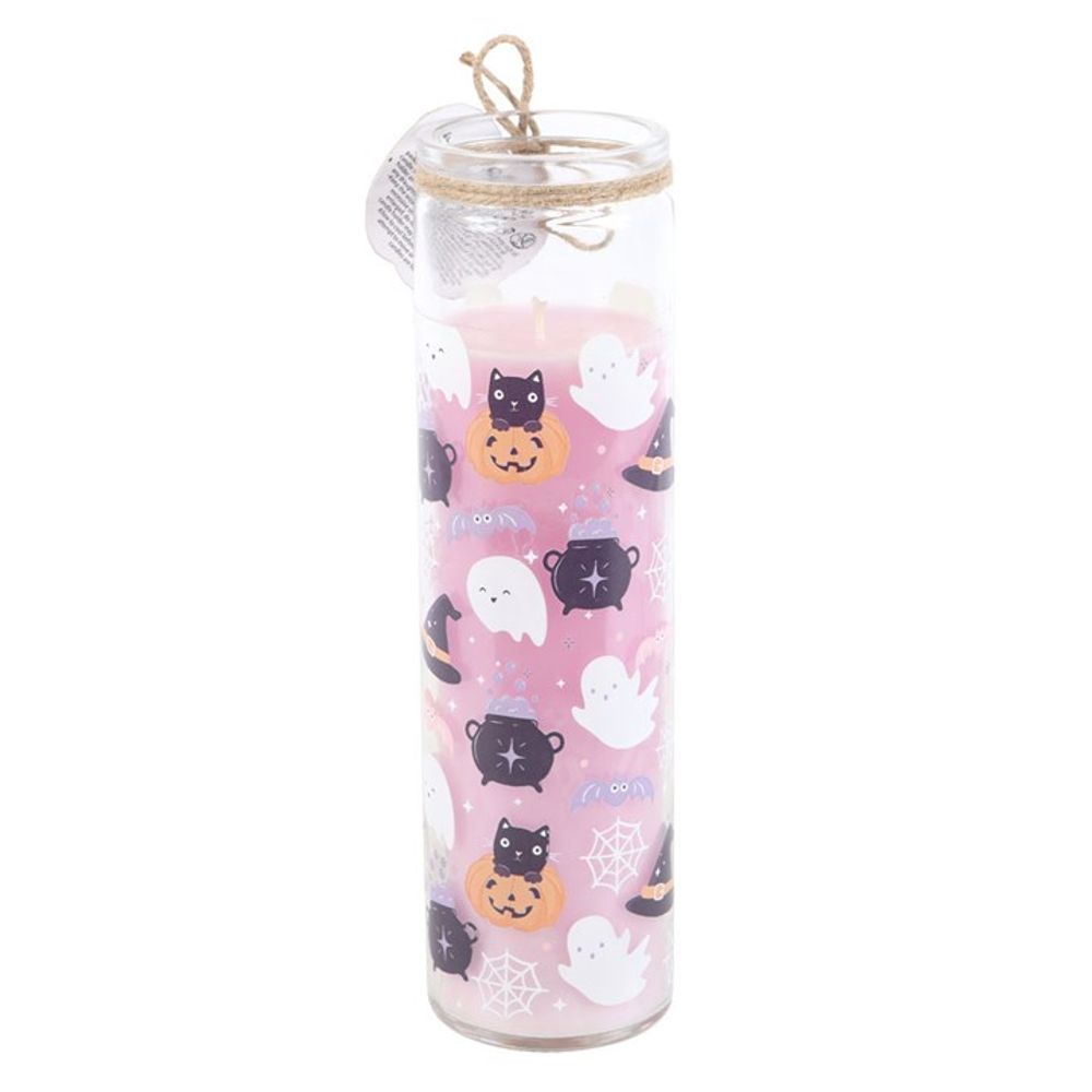 Eleanoras CANDY APPLE PASTEL HALLOWEEN TUBE CANDLE Candles