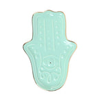 Eleanoras Blue Hamsa Hand Incense Stick Holder Incense Holders