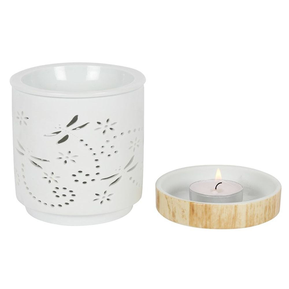 DRAGONFLY CERAMIC OIL BURNER