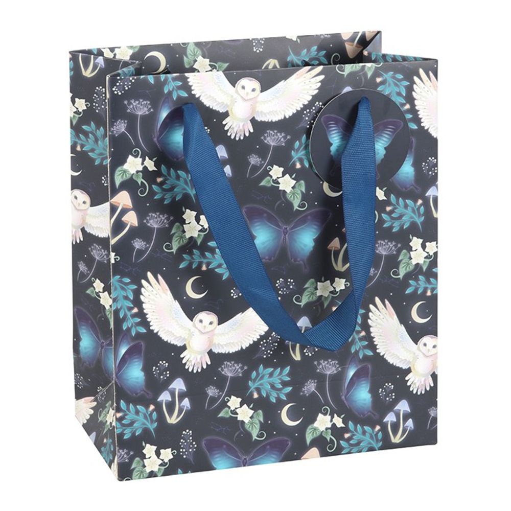 Eleanoras MIDNIGHT FOREST OWL PRINT GIFT BAG Gift Bags