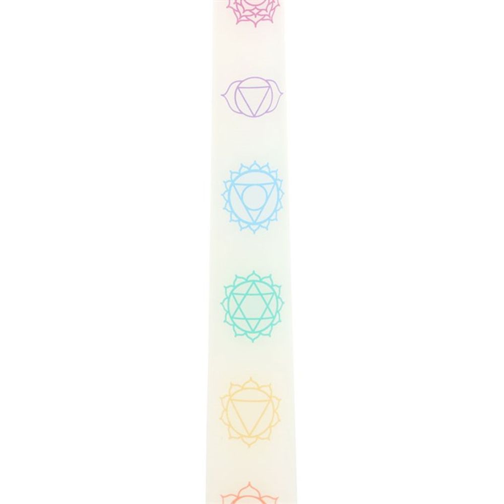 Eleanoras CHAKRA BALANCING SET OF 3 TAPER DINNER CANDLES Candles