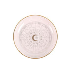 Eleanoras Astrology Wheel Off White Trinket Dish Jewellery Storage