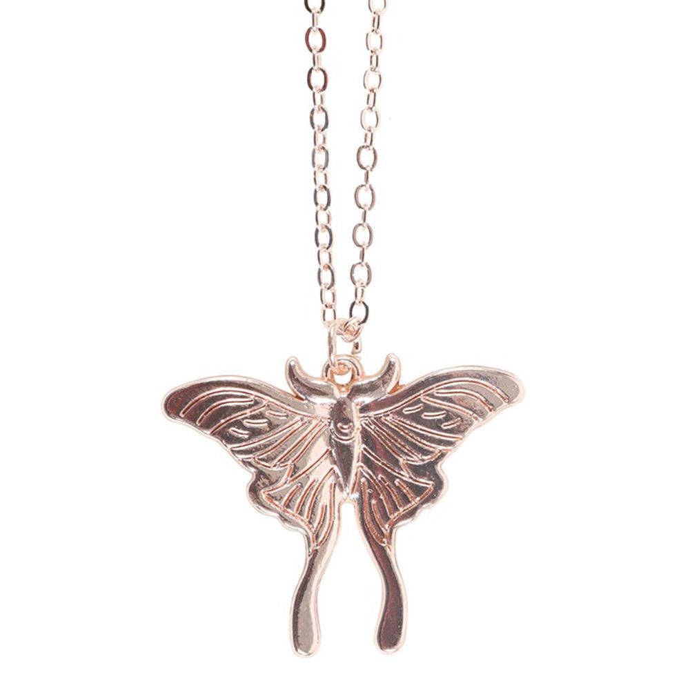 Eleanoras Luna Moth Pendant Necklace Jewellery
