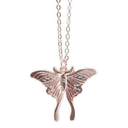 Eleanoras LUNA MOTH PENDANT NECKLACE Jewellery