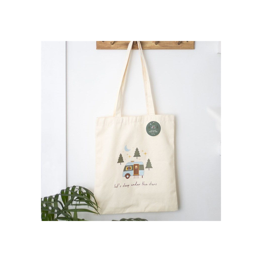 Eleanoras LET'S SLEEP UNDER THE STARS CARAVAN TOTE Bags & Purses