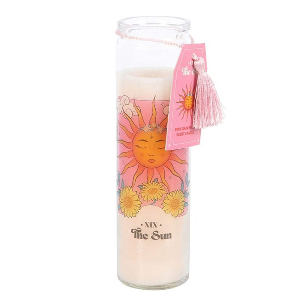 Eleanoras THE SUN PINK GRAPEFRUIT TUBE CANDLE Candles - Scented