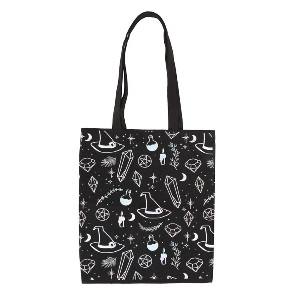 Eleanoras Crystal Witch Print Tote Bag Totes & Shopping Bags