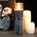 Eleanoras TILL DEATH DO US PART AMBER NOIR TUBE CANDLE Candles