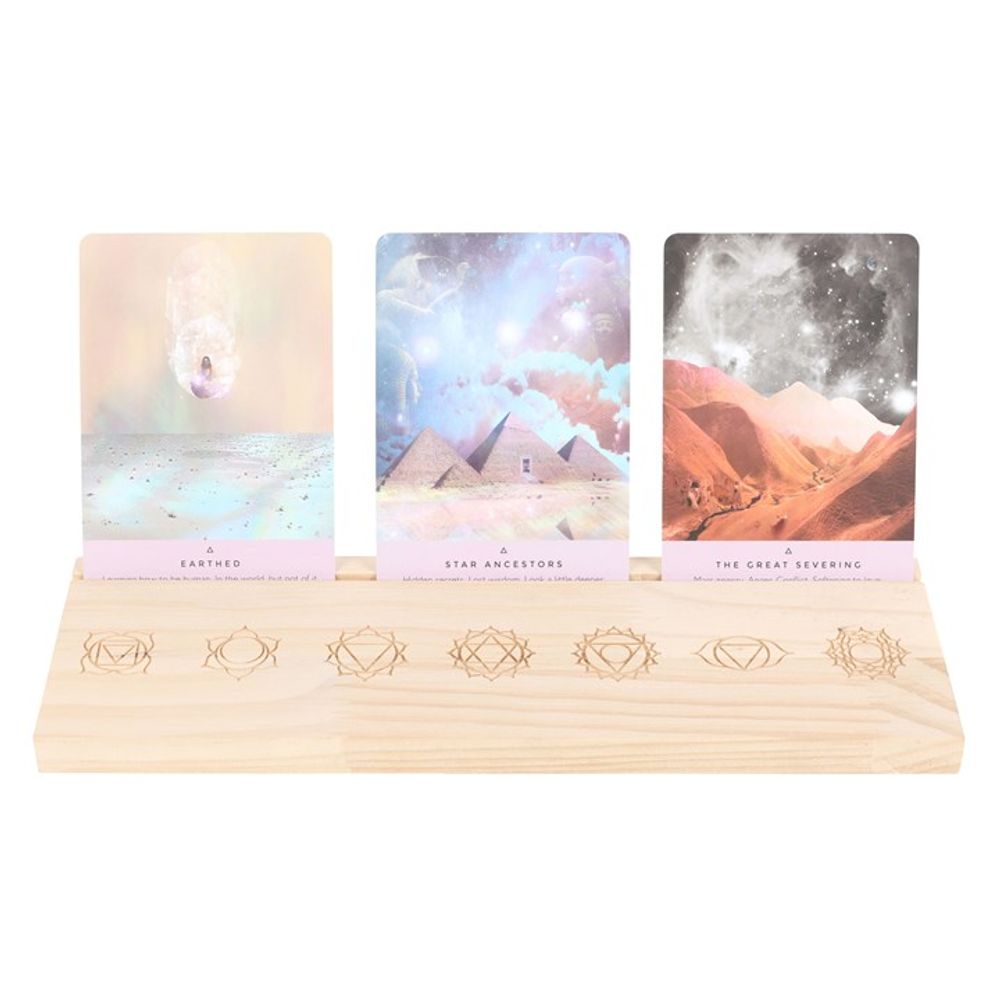 Eleanoras Natural Seven Chakras Tarot Card Stand 