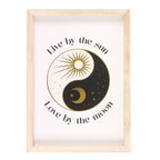 Eleanoras Yin Yang Framed Wall Art Print Framed Prints