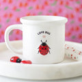 Eleanoras Love Bug Mug With 3D Ladybird Mugs