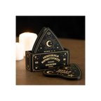 Eleanoras BLACK TALKING BOARD PLANCHETTE COASTER SET Coasters