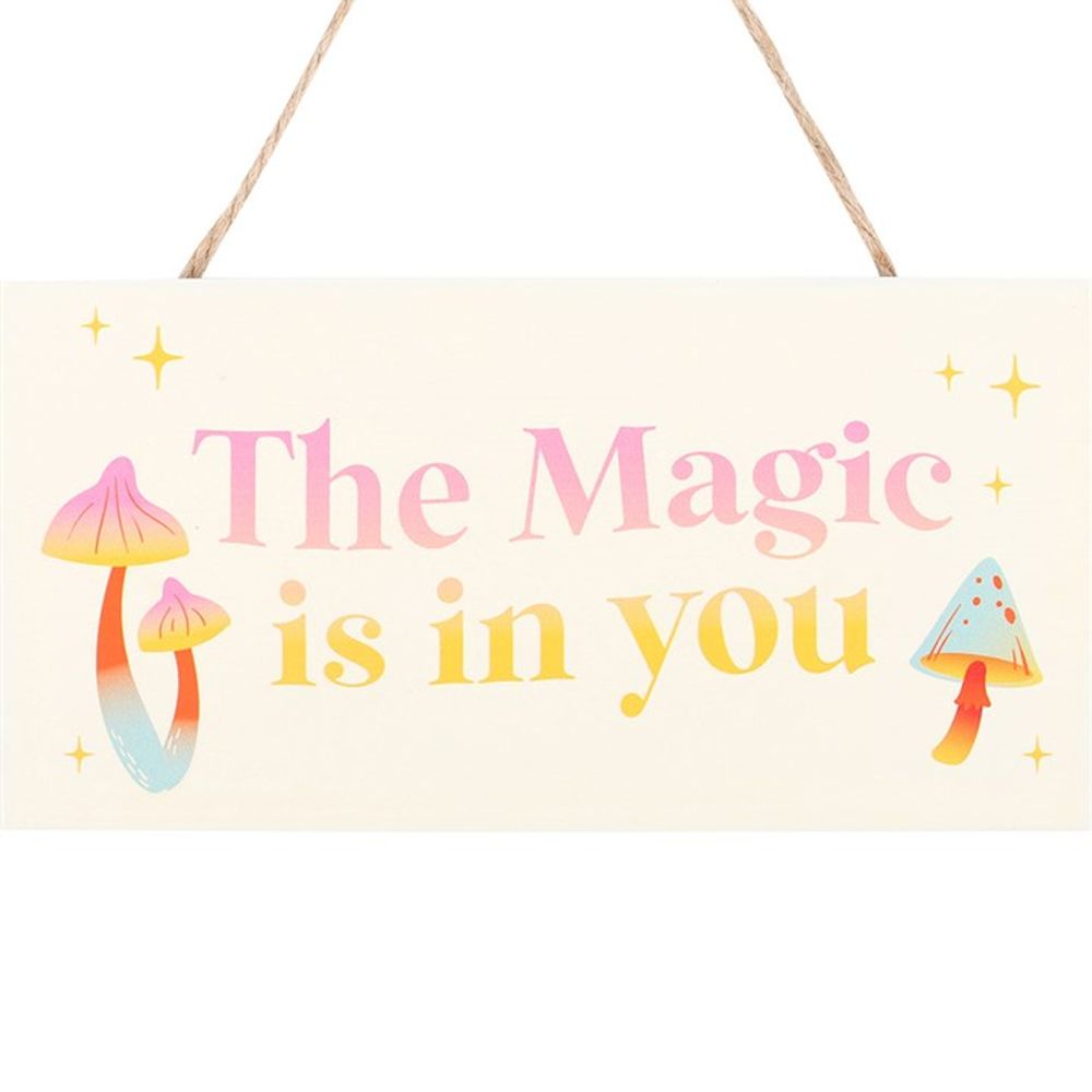 Eleanoras THE MAGIC IS IN YOU HANGING SIGN Signs & Plaques