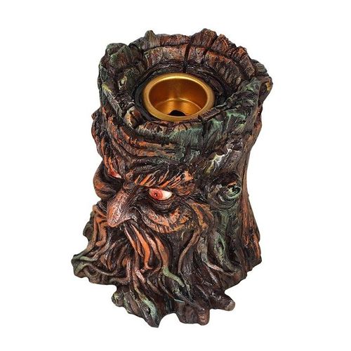 Eleanoras Small Green Man Backflow Incense Burner Incense Holders