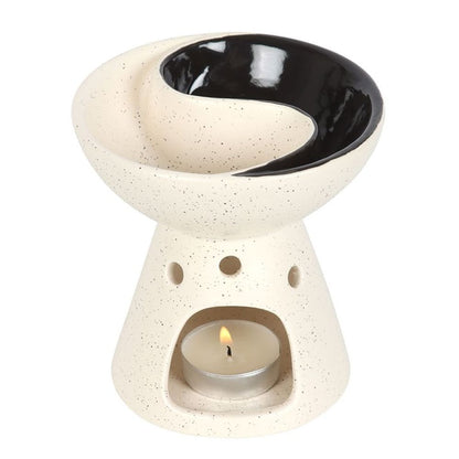 Eleanoras YIN YANG DUAL OIL BURNER AND WAX WARMER Oil Burners