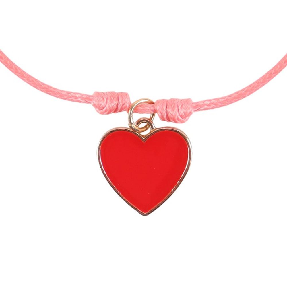 Eleanoras PAIR OF BESTIES ENAMEL HEART CHARM BRACELETS Bracelets