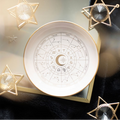 Eleanoras Astrology Wheel Off White Trinket Dish Jewellery Storage