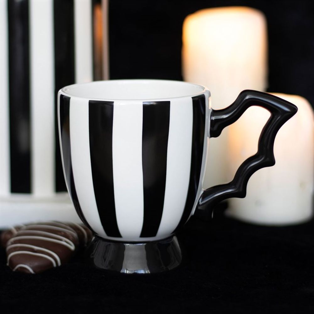 Eleanoras Striped Bat Wing Teacup Mugs