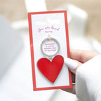 Eleanoras You Are Loved Heart Keyring Keyrings